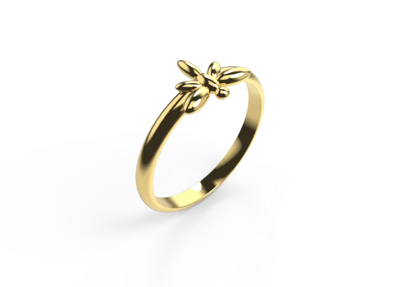 انگشتر طلای مینیمال
زنانه مدل 83760 - 2