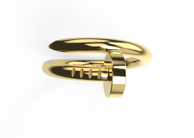 انگشتر طلای مینیمال
زنانه مدل 83772 - 3