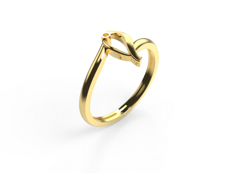 انگشتر طلای مینیمال
زنانه مدل 83765 - 2