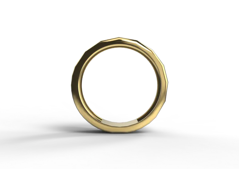 انگشتر طلای مینیمال
زنانه مدل 83785 - 2