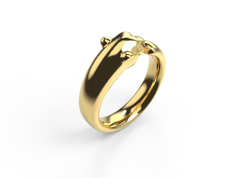 انگشتر طلای سنگین
زنانه مدل 83775 - 2
