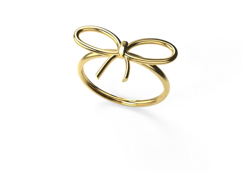 انگشتر طلای مینیمال
زنانه مدل 83758 - 2