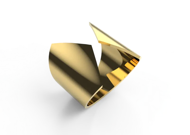 انگشتر طلای مینیمال
زنانه مدل 83779 - 3