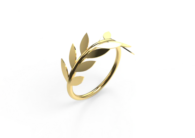 انگشتر طلای زیر گرم
زنانه مدل  83748 - 2